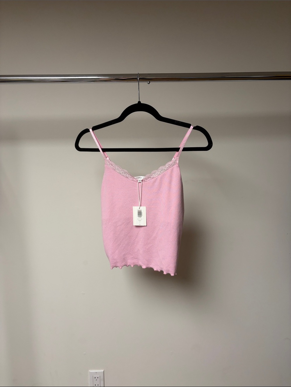 Z supply heartfelt cami pink crush